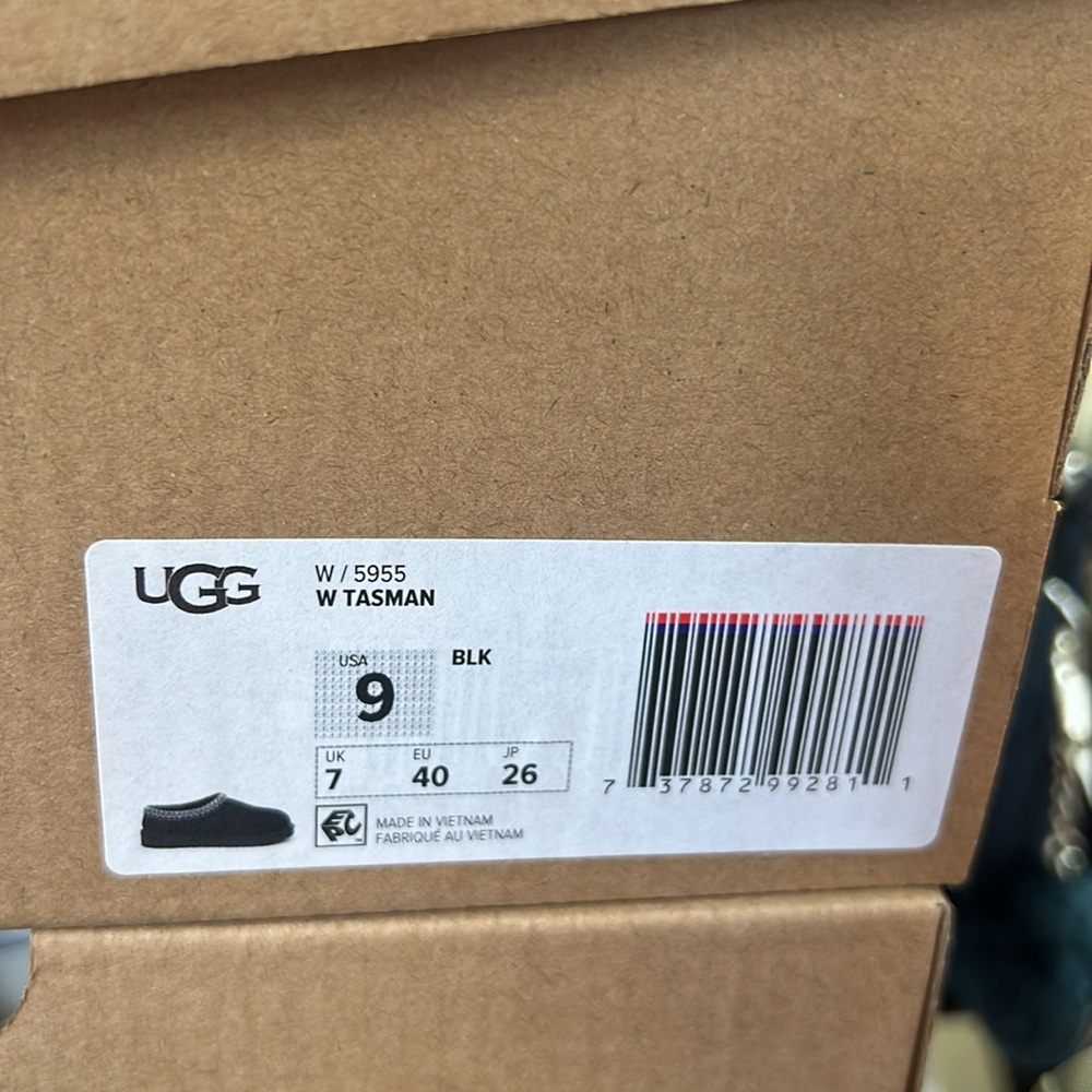 🖤🐼NEW WITH TAGS🐼🖤 UGG Tasman Slipper size 9 - Picture 6 of 7